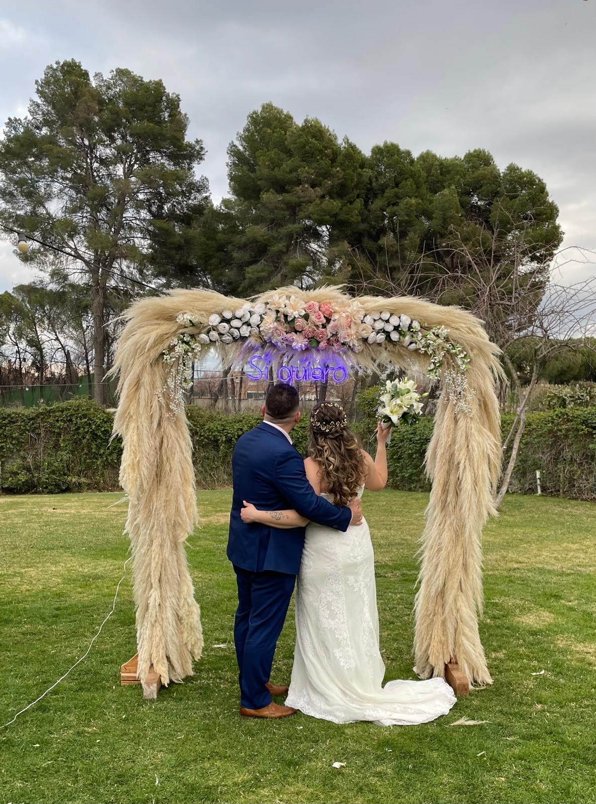 Decoración de boda elegante