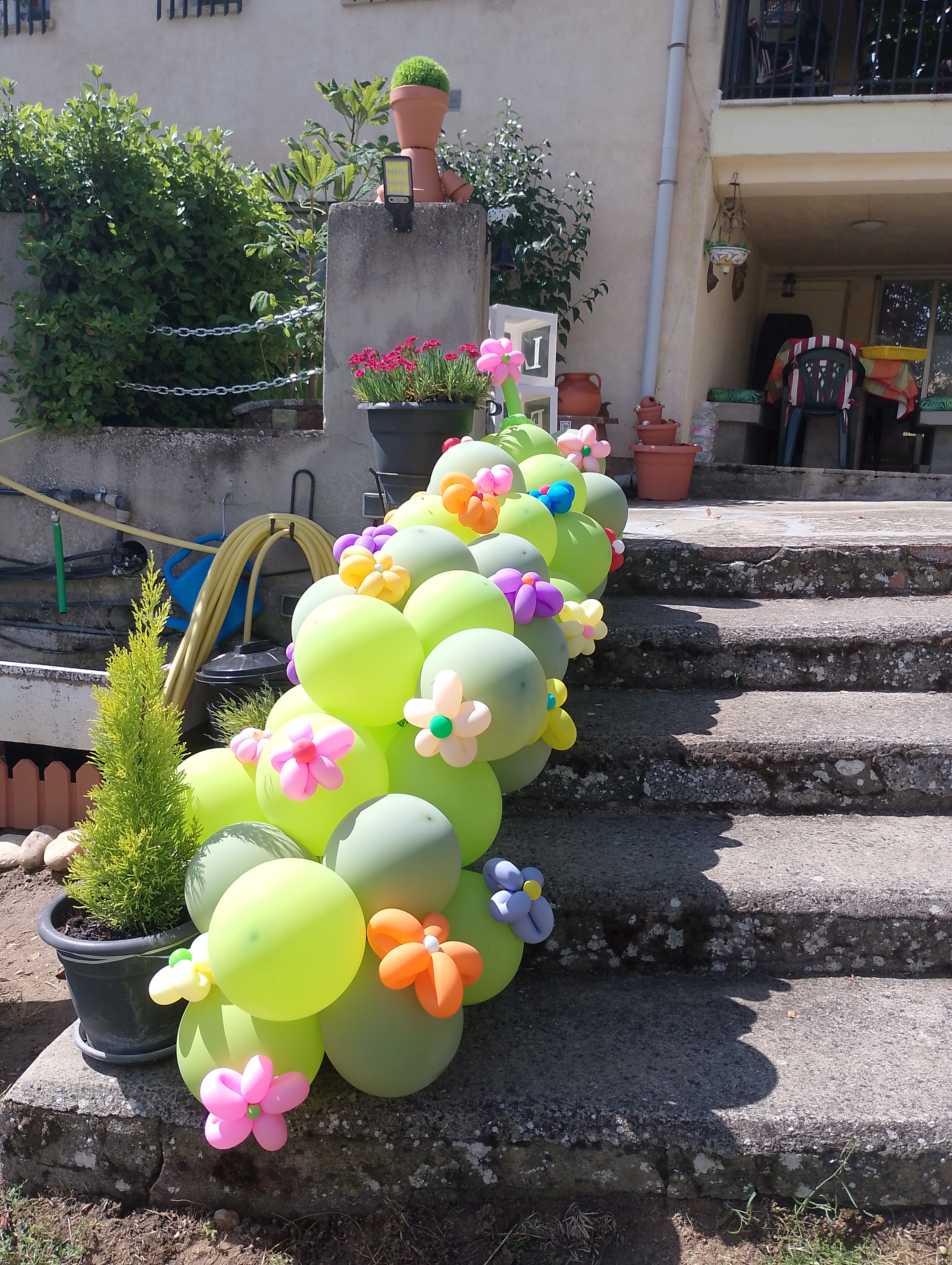 Decoración con globos para bodas