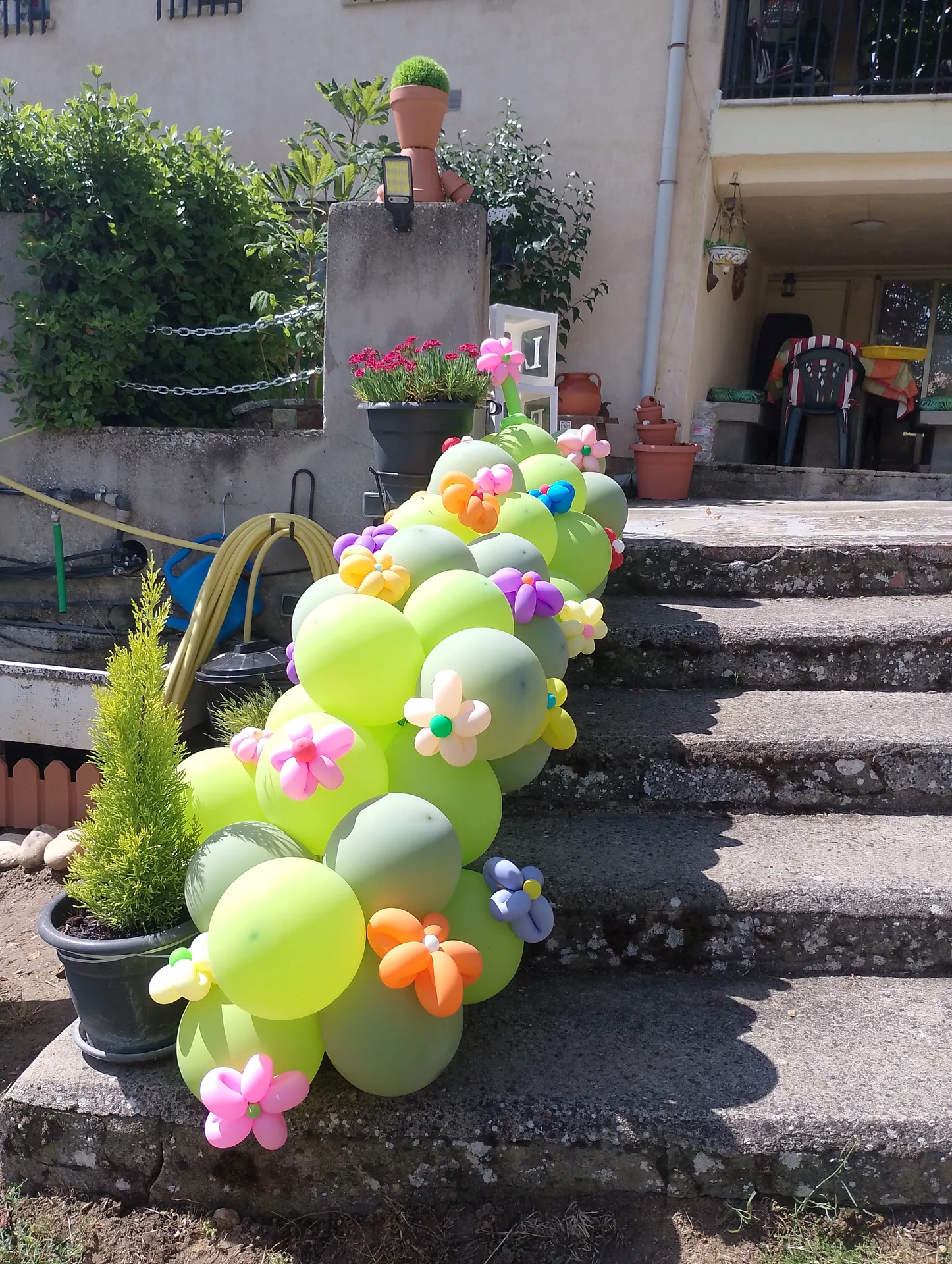 Decoración con globos para bodas
