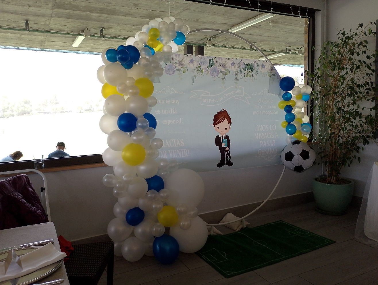 Decoración de comuniones y bautizos